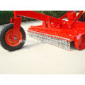 tractor mower slasher in red